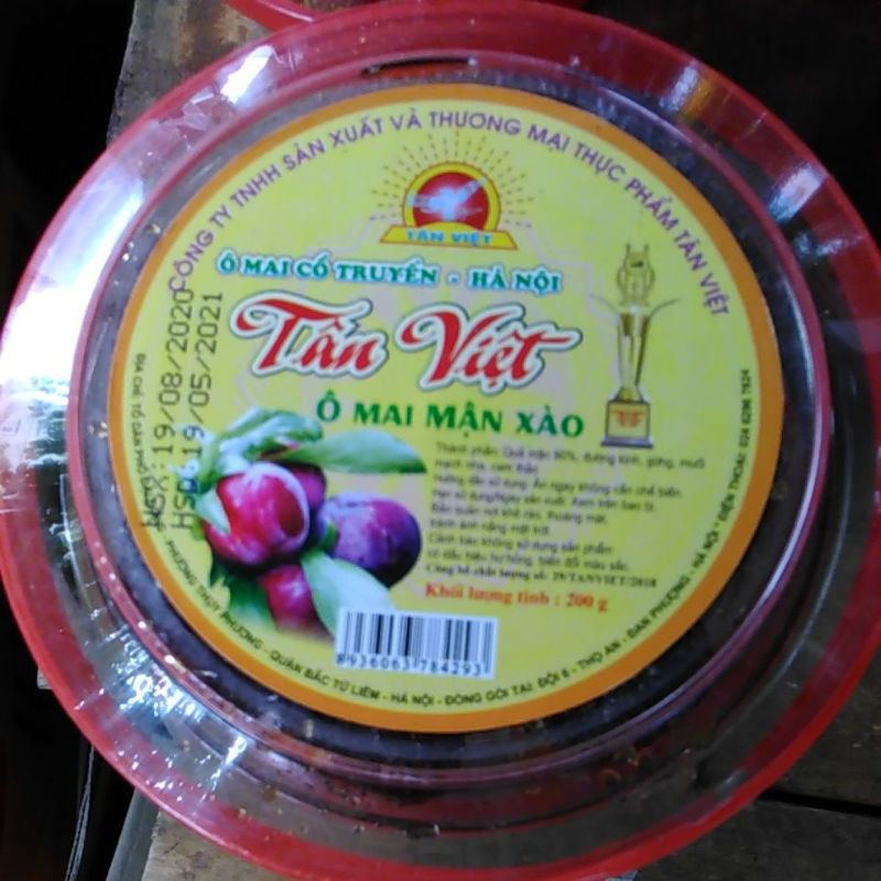 Ô mai Tân Việt các vị. 150g - 180g