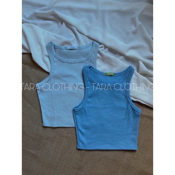 Áo balo croptop đủ màu vải thun gân hình shop chụp 100% | BigBuy360 - bigbuy360.vn