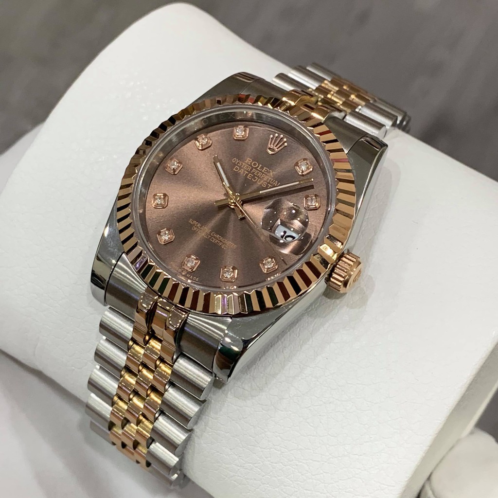 [Ảnh shop chụp - Có video] Đồng hồ Nam Rolex-022 Automatic, bảo hành 12 tháng