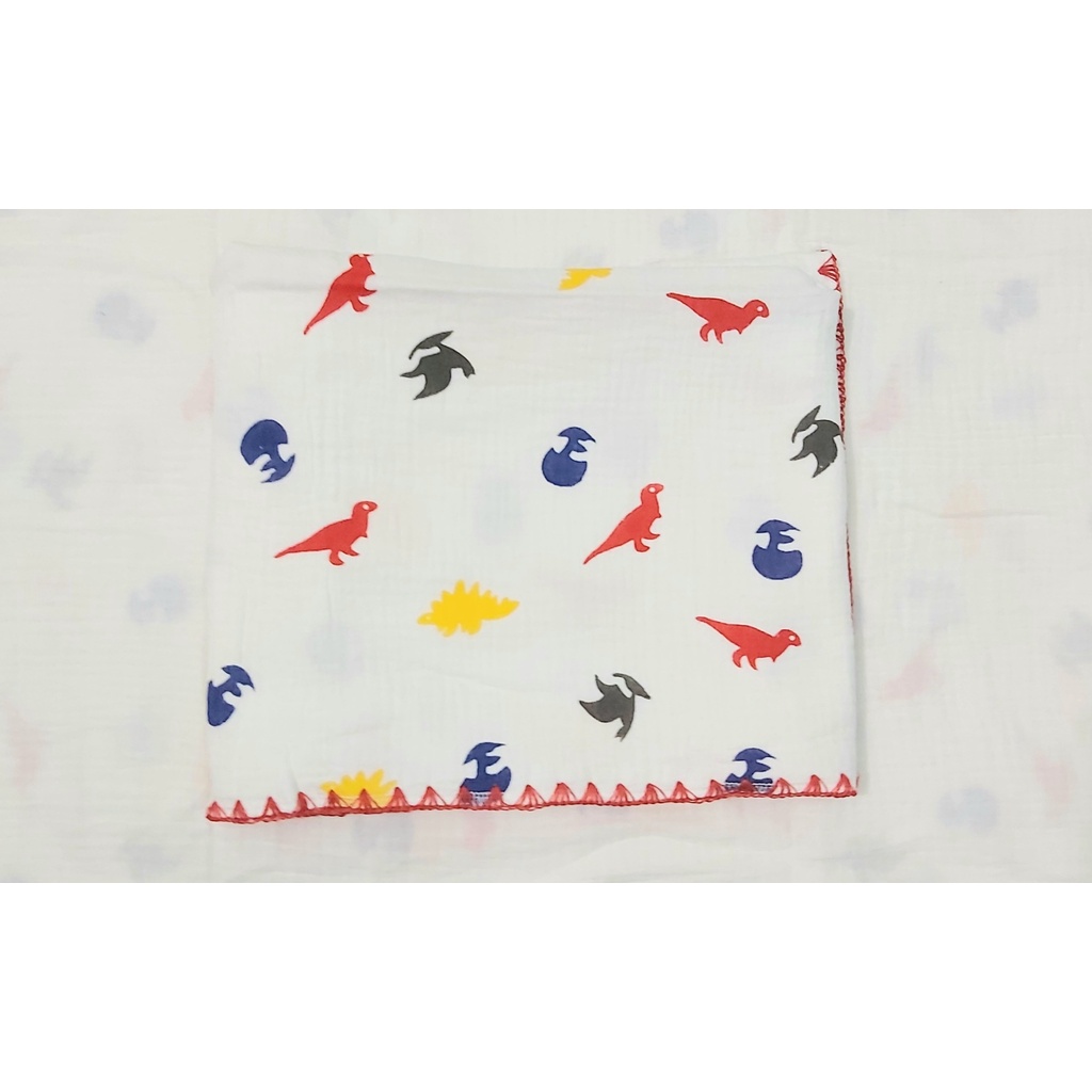 Khăn xô Muslin Hàn Quốc Organic 4 lớp cao cấp cho bé, Khăn tắm xô đa năng cho bé sơ sinh Thị Nắng Store