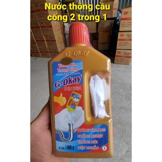 NƯỚC THÔNG CẦU - THÔNG CỐNG SIÊU MẠNH 2 in 1 G- Okay 1000Gram h1