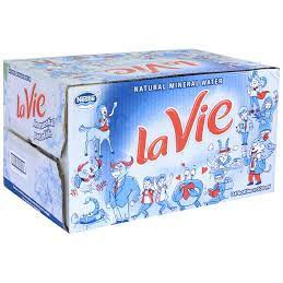 THÙNG 24 CHAI NƯỚC KHOÁNG LAVIE 350ml/ 500ml