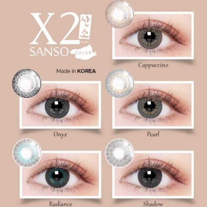 Sanso Color X2 Softlens - Bình Thường, Shadow