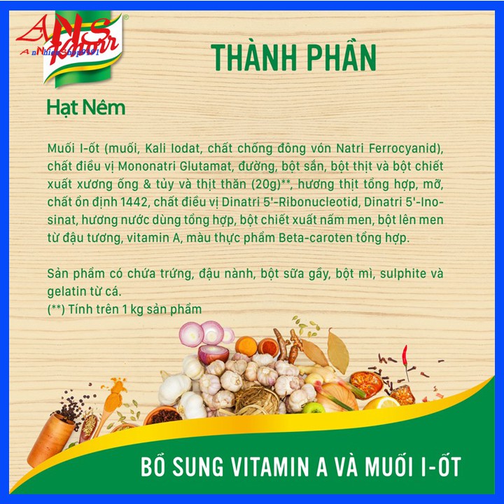  Hạt Nêm Knorr túi 1.8kg