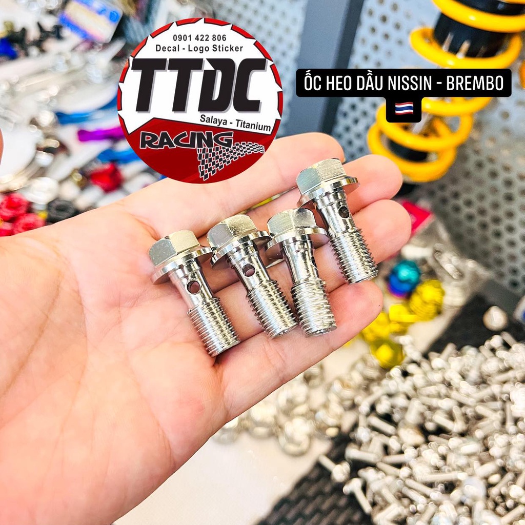 Ốc Salaya v2 gắn Heo Dầu Nissin / Brembo 🇹🇭