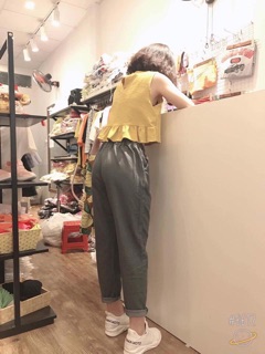 Quần baggy thô