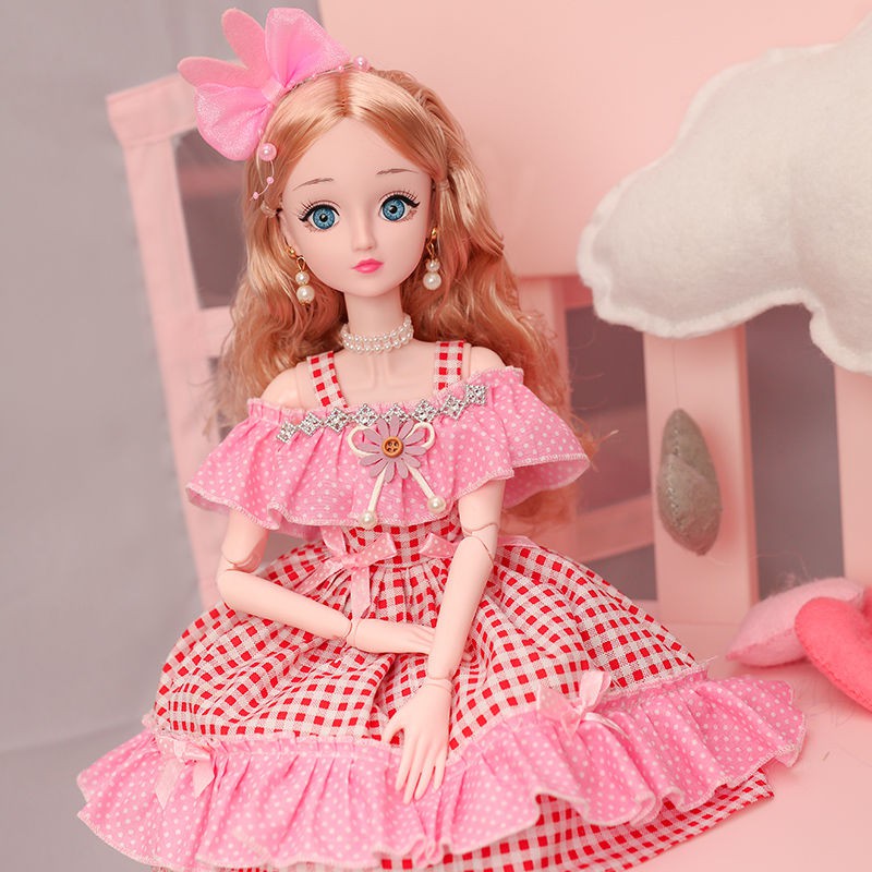 60cm Barbie Lớn Hội nghị Siêu đại Nói chuyện Công chúa Ngủ búp bê Đồ chơi Bộ có khớp cử động