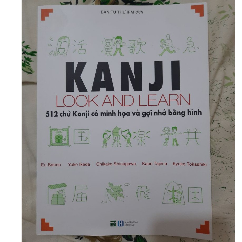 Sách - Combo 2 Cuốn Kanji Look And Learn 512 Chữ Kanji ( SGK + SBT )