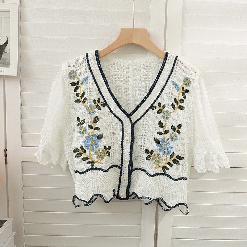 Áo Đan Len Vintage