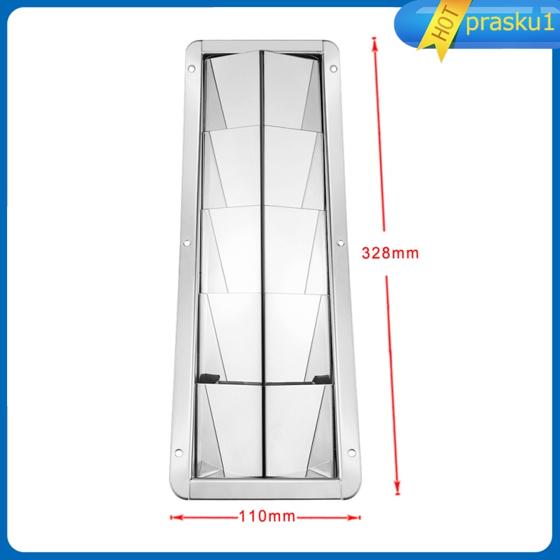 Nắp đậy lỗ thoát khí 2x5 khe bằng thép không gỉ chuyên dụng cho tàu thuyền [Prasku1] 2x5 | BigBuy360 - bigbuy360.vn