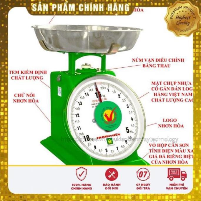 Cân  2kg,5kg ,15kg ,30kg Nhơn Hòa Chính Hãng [ LOẠI TỐT ] [ BH 12T ]