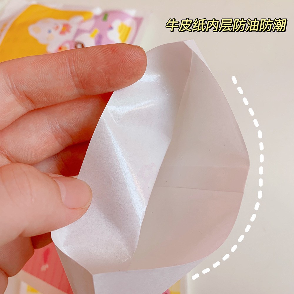 Túi Giấy Gói Quà Phong Cách Hàn Quốc Nhiều Sắc Màu - Túi Giấy Gói Kẹo/ Đựng Đồ size lớn 21 x 14.5 cm Duashop