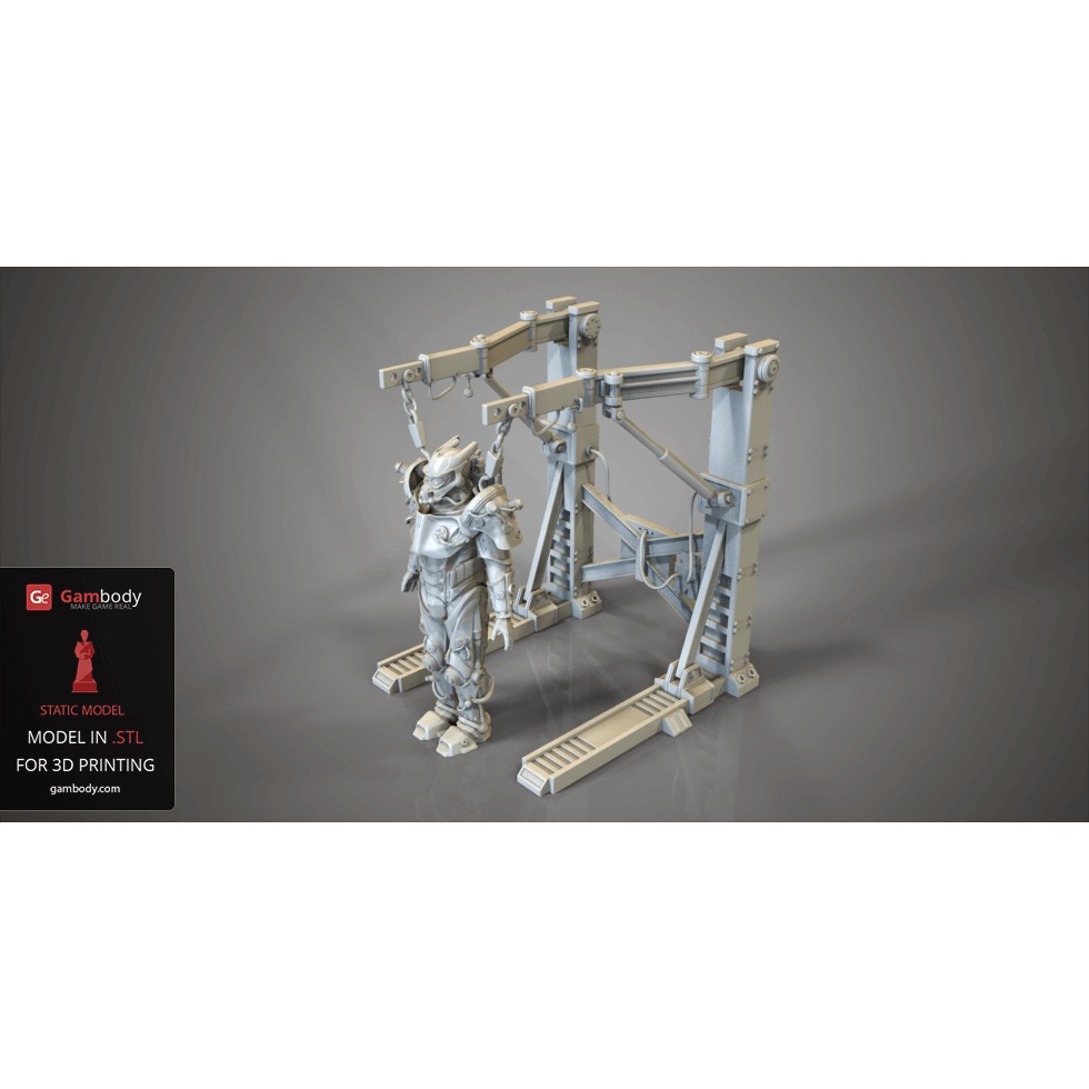 File in 3D Enclave Armour Fallout 4 Robot