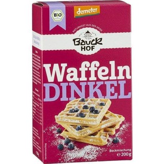 Bột làm bánh waffle plan hữu cơ Bauckhof (200g)