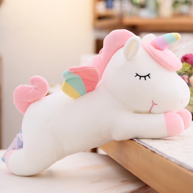 [ FREESHIP_50K] Ngựa pony nhồi bông ngựa unicorn size to nhất ảnh thật