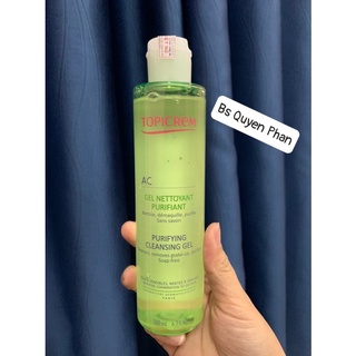 Sữa rửa mặt Topicrem AC Purifying Cleansing Gel 200ml