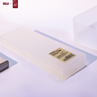 Hộp Bút Nhựa Muji - Hàng Chính Hãng