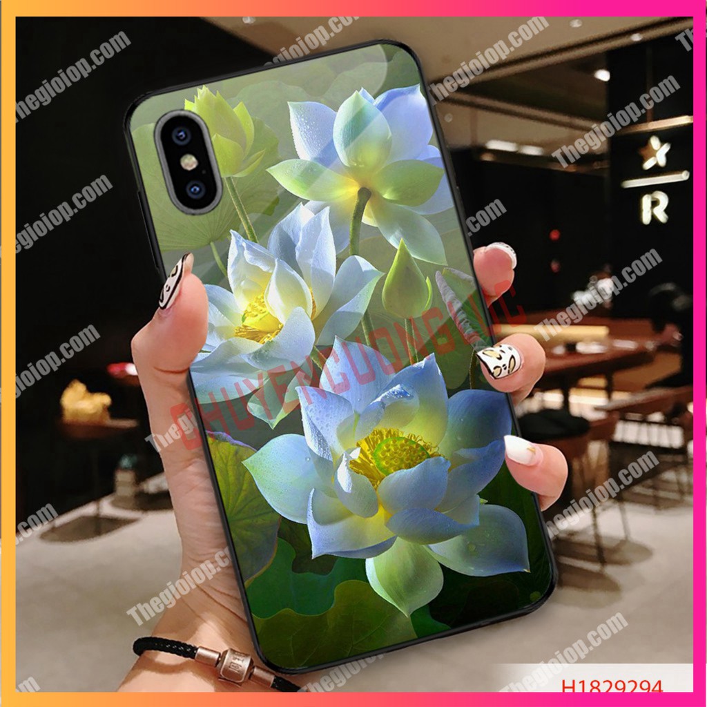 [HOT] - ỐP IPHONE, SAMSUNG IN HÌNH HOA SEN TRẮNG