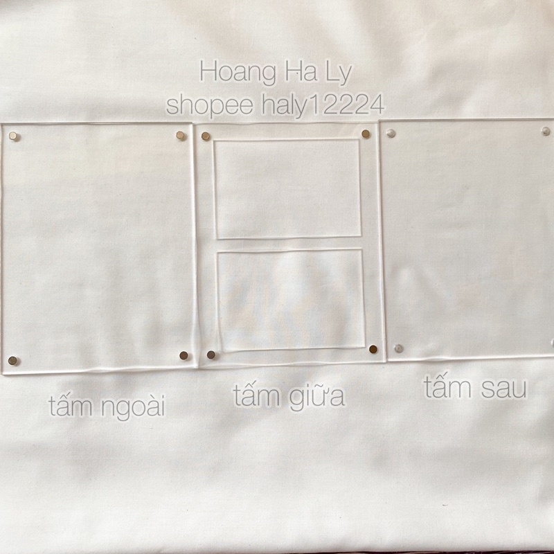 FRAME MICA ĐƠN/ĐÔI ĐỰNG ẢNH/PHOTOCARD