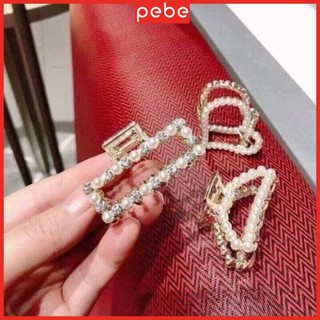 Set 3 kẹp tóc ngọc trai hàn quốc siêu đẹp