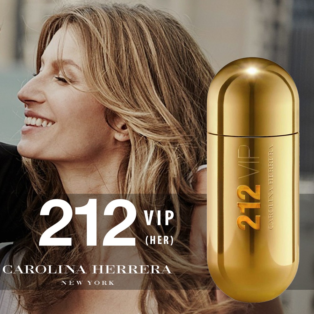 Nước Hoa Nữ Mini Carolina Herrera 212 VIP Vàng EDP