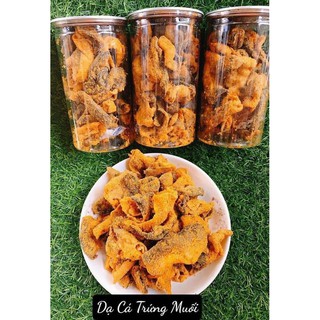Da cá trứng muối hũ pét lớn 250gr - đồ ăn vặt giá rẻ - ăn vặt duho