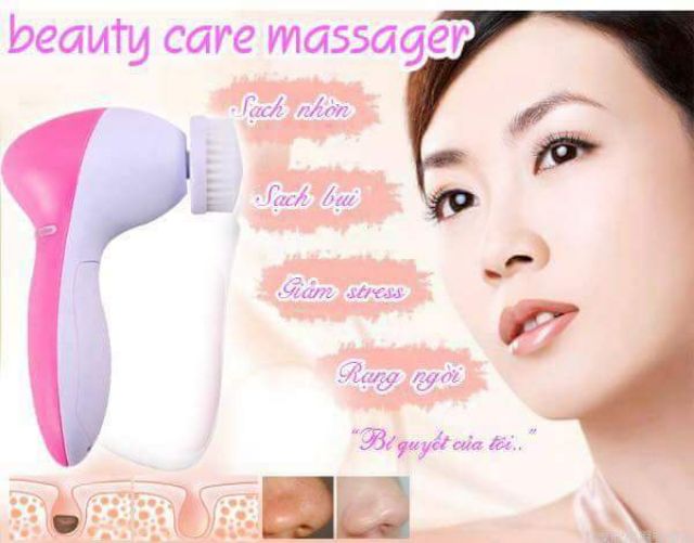 Combo máy xay osaka, máy massage mặt và lọ thả bồn cầu