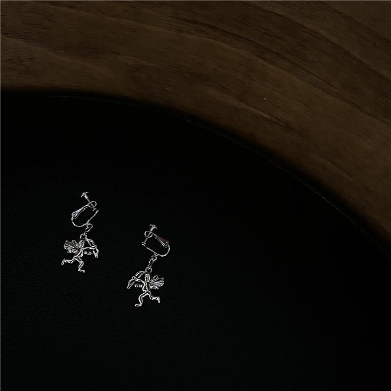 Hoa Tai Dáng Dài Hình Thần Tình Yêu Cupid Cá Tính