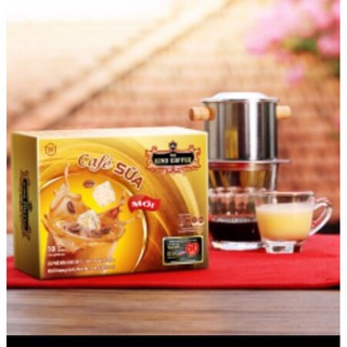 CÀ PHÊ SỮA HOÀ TAN TRUNG NGUYÊN KING COFFEE