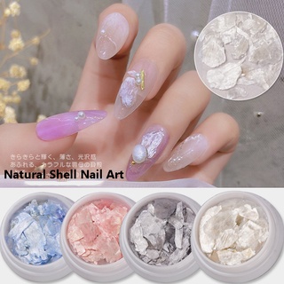 Xà cừ tuyết ẩn gel xà cừ vân đá ánh ngọc trai, 6 màu có sẵn, phụ kiện nail