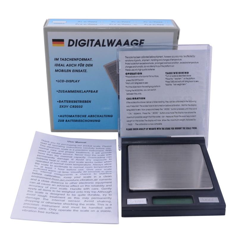 Cân Điện Tử Mini Bỏ Túi 100g 0 01g Tiện Dụng Mang Theo Du Lịch