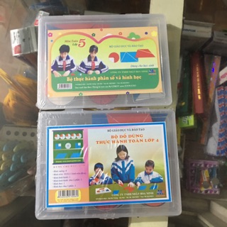 Bộ Đồ Dùng Thưc Hành Toán Lớp 4 Nhật Hoa Minh