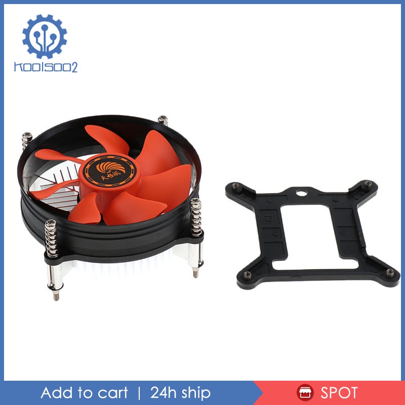 1 Gói 2 Quạt Tản Nhiệt Làm Mát CPU Cho Intel Socket 1150