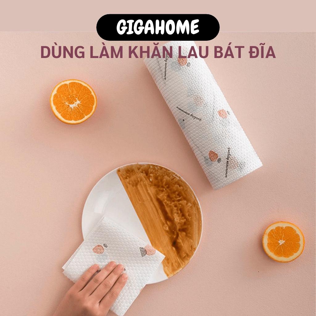 Giấy Nhà Bếp GIGAHOME Cuộn Giấy Lau Tay, Nhà Bếp, Chén Dĩa Siêu Dai Đa Năng Tái Sử Dụng 1024