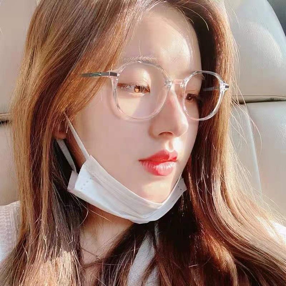 Mắt kính trong suốt chống ánh sáng xanh phong cách cổ điển thời trang cho nam và nữ