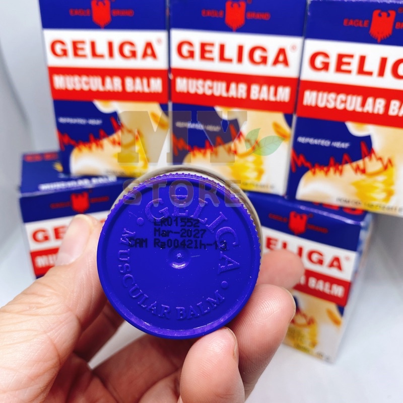 (Chính Hãng) Dầu Cù Là Lửa Geliga Muscular Balm Indonexia 40g