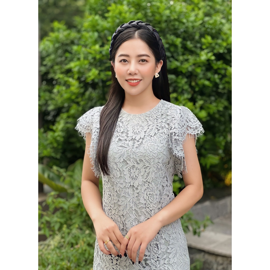 Đầm ren thiết kế dáng suông tay chờm 2 tầng HeraDG SDPBC2049