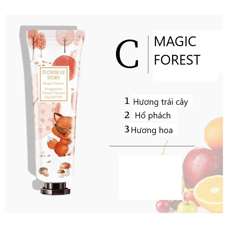 Kem dưỡng da tay FLOWER OF STORY hương nước hoa 30g