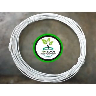 (500g) Dây nhôm uốn kiểng bọc chỉ (đường kính 2 đến 6mm)
