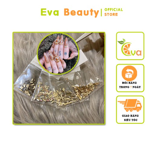 Đá chân bằng chữ nhật tạo mẫu làm nail HOT 2021