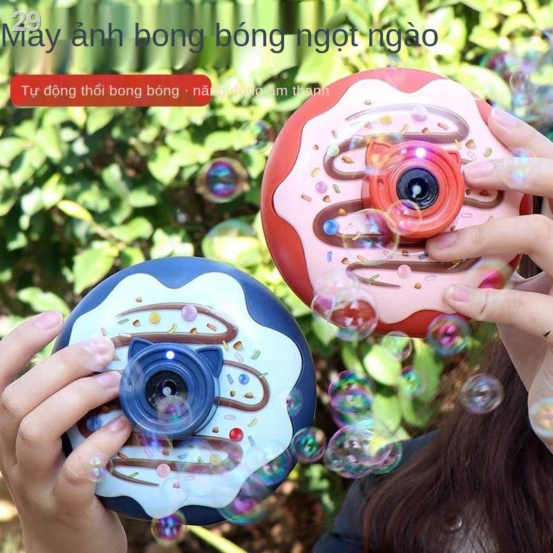 net máy làm bong bóng bánh rán người nổi tiếng ảnh tự động nhạc nhẹ thổi cô gái trái tim đồ chơi trẻ em