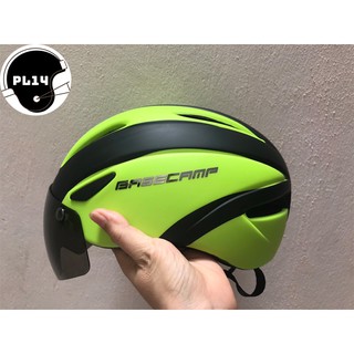 Nón xe đạp Basecamp Có Kính Nhiều Màu