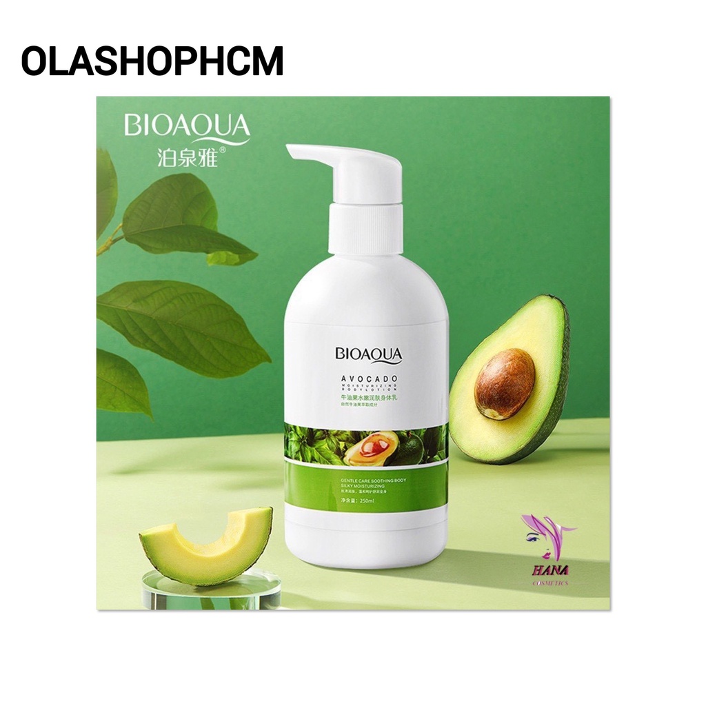 Sữa dường thể Quả Bơ- trắng da, dưỡng ẩm BioaQua