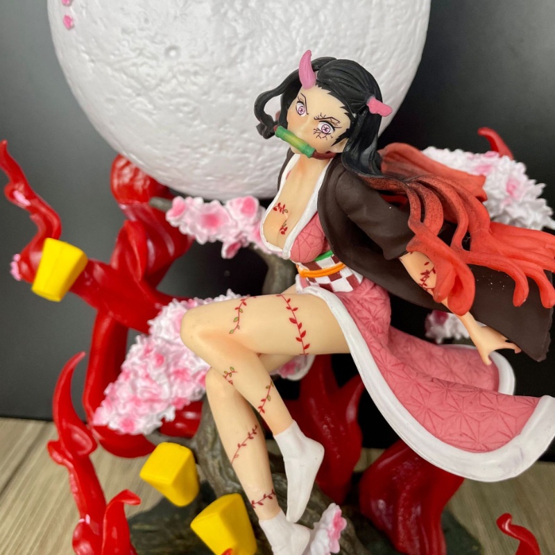 (Có sẵn 32cm) Mô hình Nezuko Kimetsu no Yaiba - Mô hình Thanh gươm diệt quỷ cao cấp