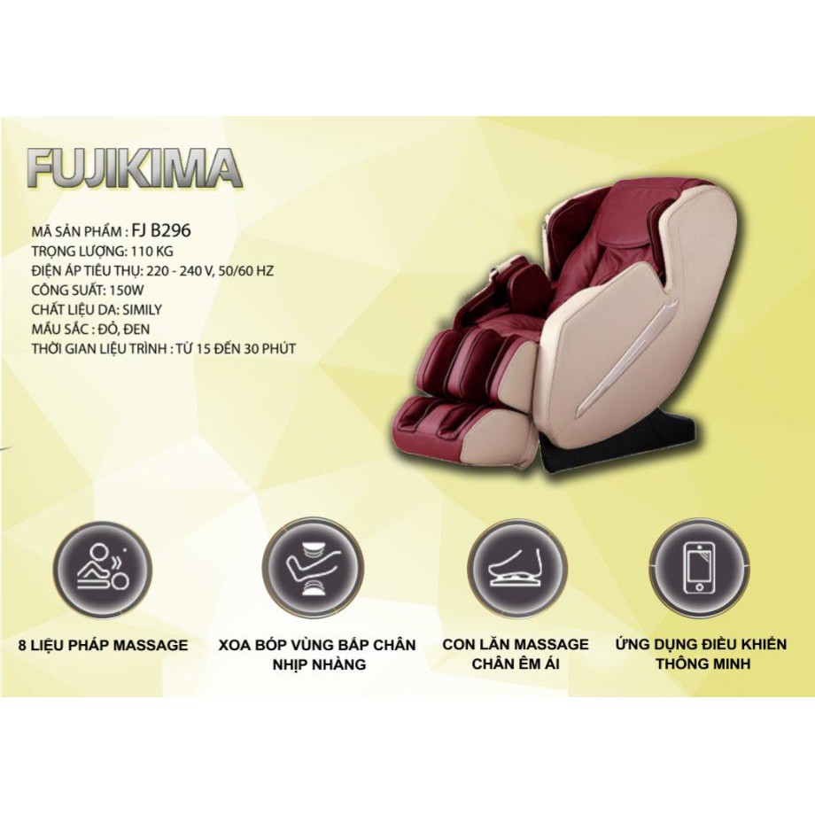 Ghế massage FUJIKIMA FJ - B296