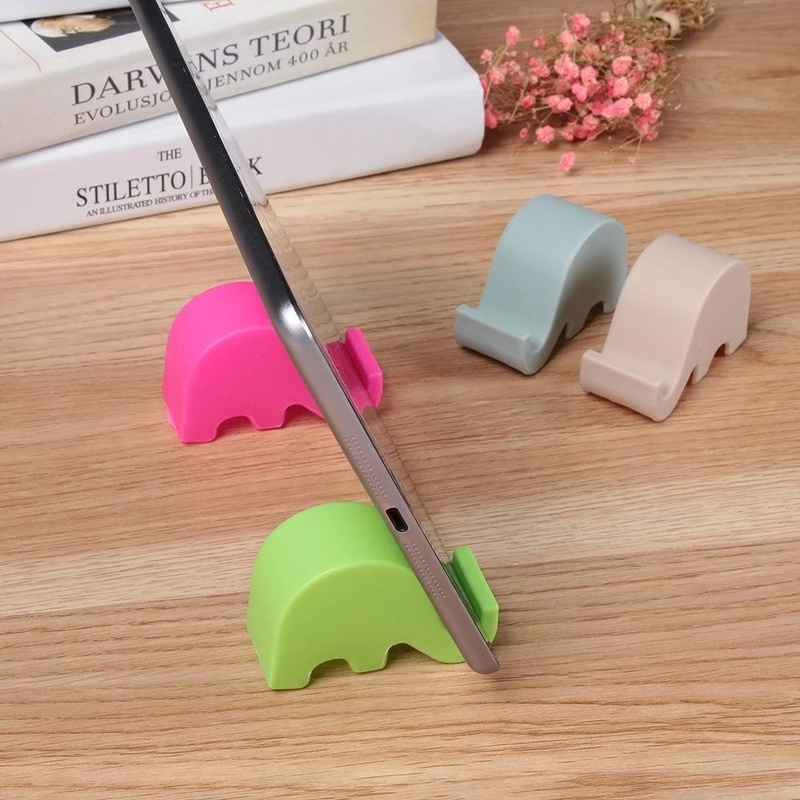 Giá đỡ điện thoại hình chú voi hoạt hình nhiều màu tuỳ chọn dễ thương