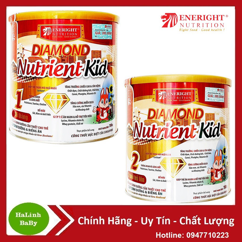  Sữa bột Diamond Nutrient kid 1,2 hộp 700g