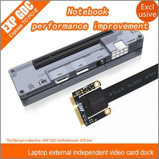 eGPU - Thiết bị mở rộng card đồ họa VGA cho laptop ( Dock Card Video EXP GDC mPCI-E wifi slot (tặng cáp cấp nguồn)