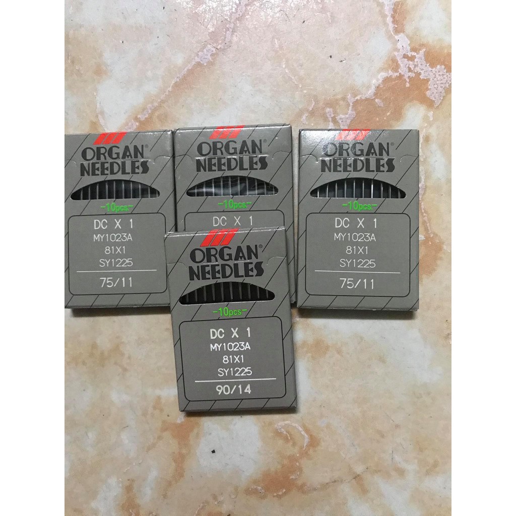 Kim máy vắt sổ Nhật DC*1 Vỉ 10 cây