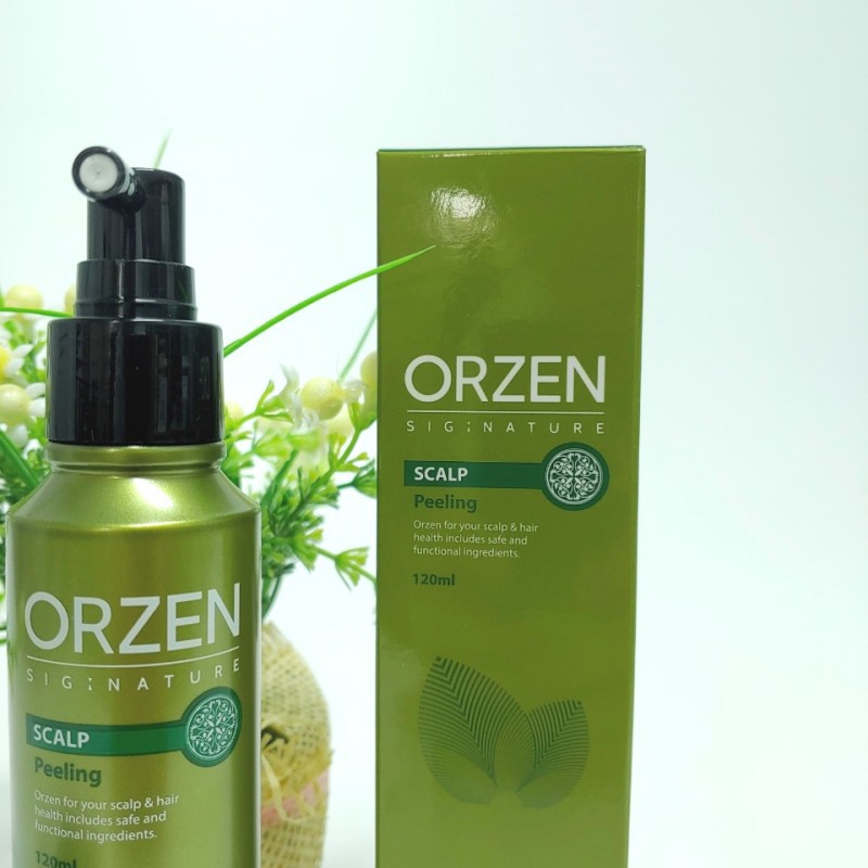 Tẩy tế bào chết da đầu Orzen Scalp Peeling làm sạch da đầu, hỗ trợ ngăn rụng tóc, kích thích mọc tóc